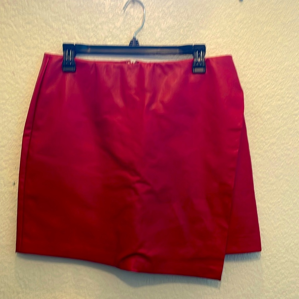 Leather skirt